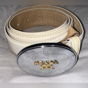 Prada Patent Leather Belt